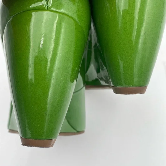 KELLY GREEN WEDGES by Franco Sarto - Picture 2 of 11